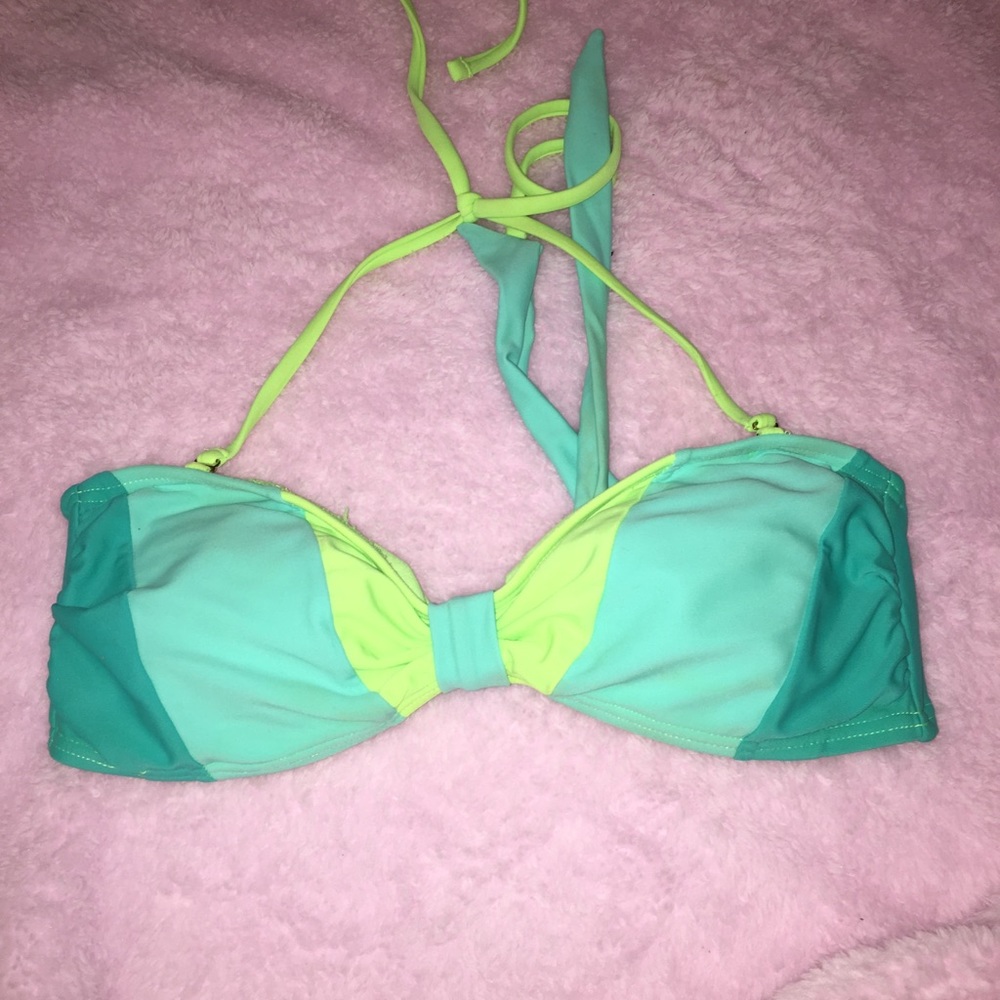 Bandeau bikini top size medium